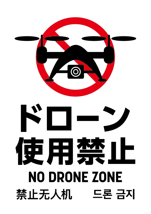 禁止无人机飞行